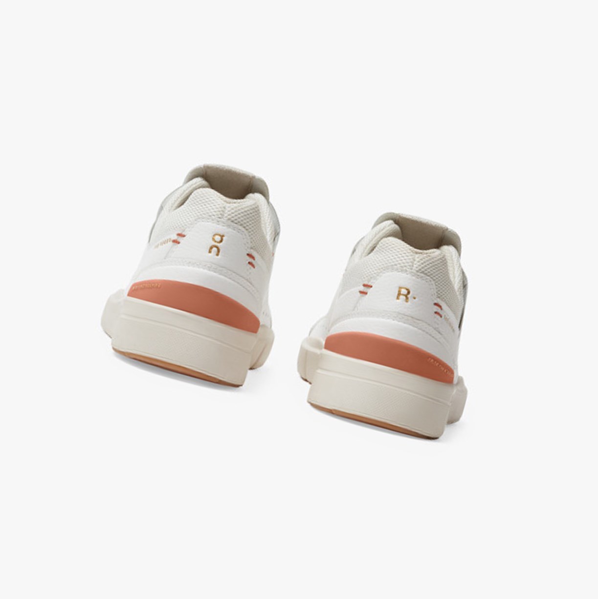 Tenis On Running THE ROGER Centre Court Mujer White/Sienna | 8324570-LA