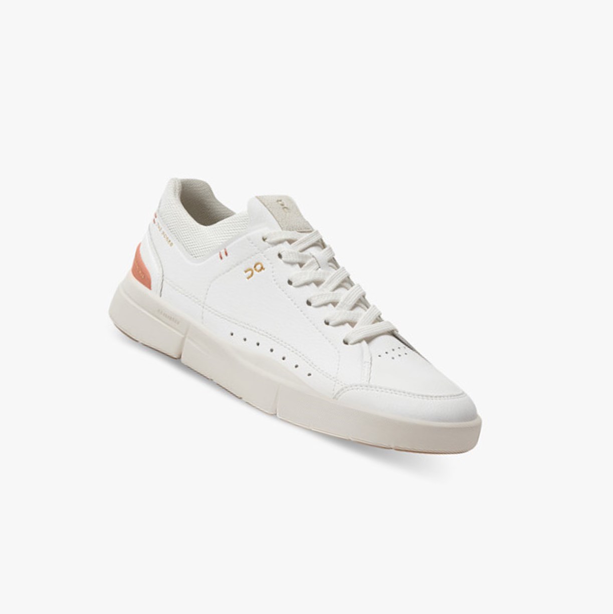 Tenis On Running THE ROGER Centre Court Mujer White/Sienna | 8324570-LA