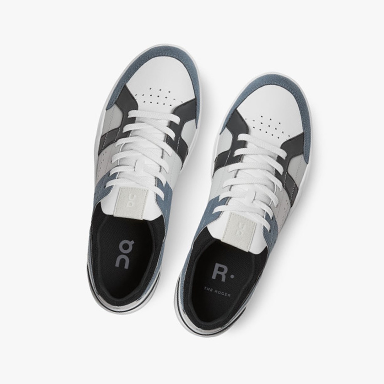Tenis On Running THE ROGER Clubhouse Hombre Metal/Black | 5862439-VD