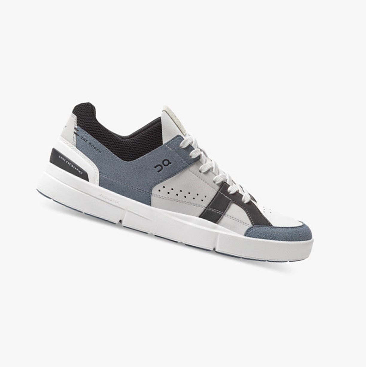 Tenis On Running THE ROGER Clubhouse Hombre Metal/Black | 5862439-VD