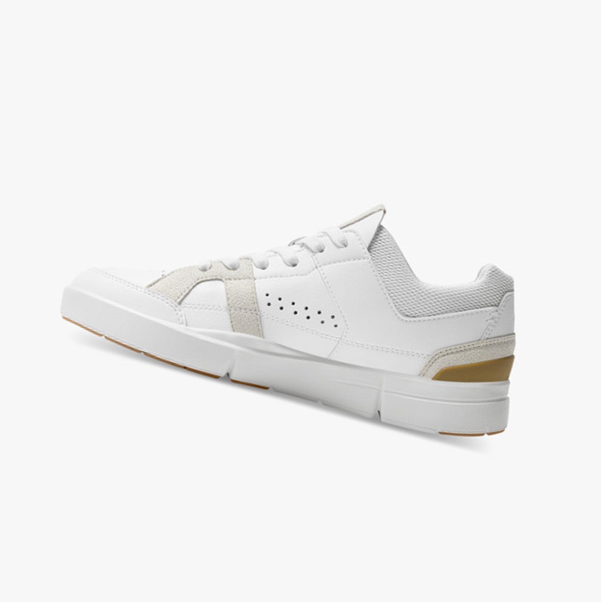 Tenis On Running THE ROGER Clubhouse Mujer White/Bronze | 2391574-JC
