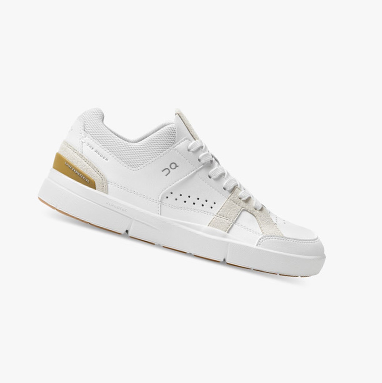 Tenis On Running THE ROGER Clubhouse Mujer White/Bronze | 2391574-JC