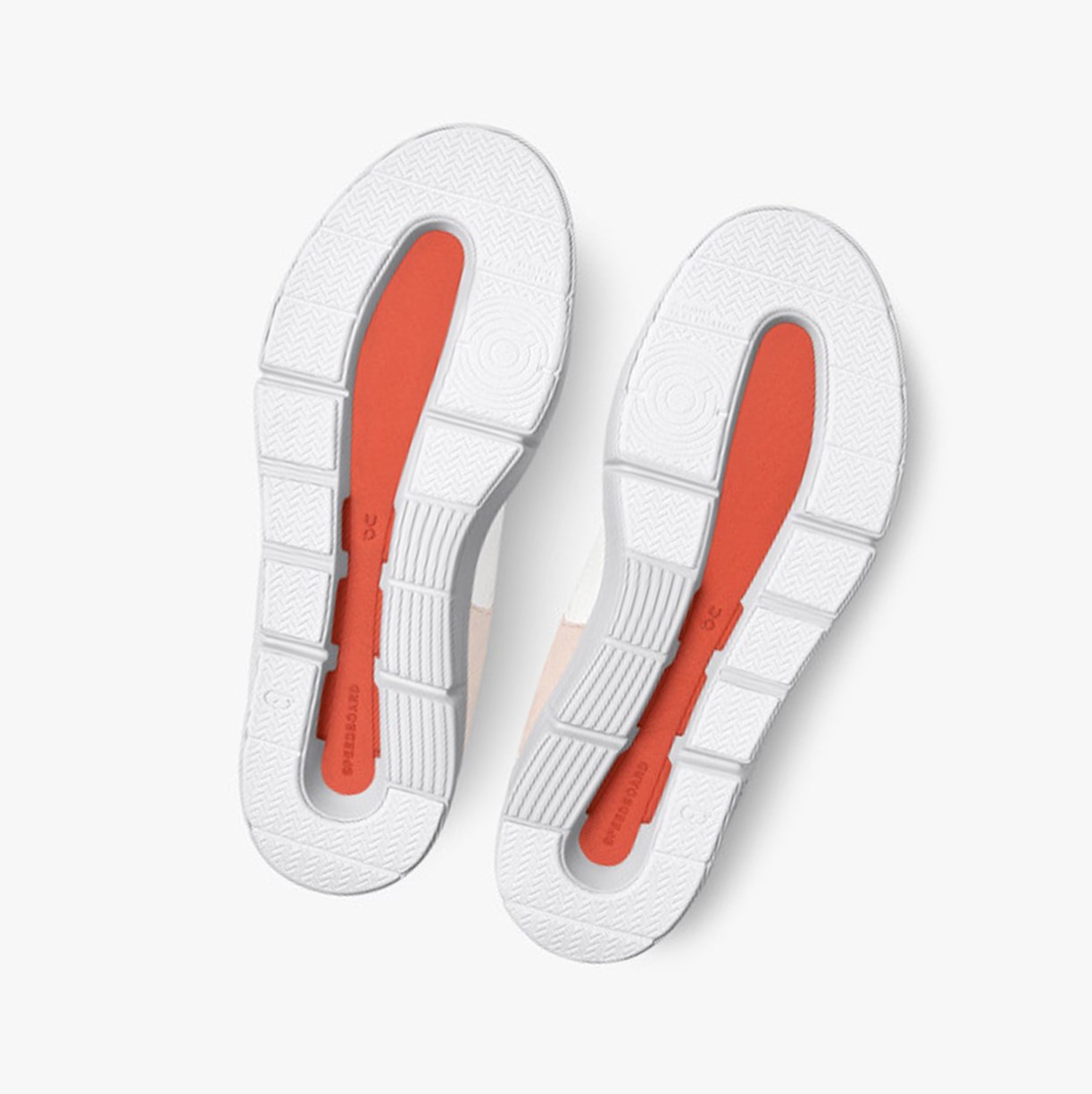 Tenis On Running THE ROGER Clubhouse Mujer Rose/White | 4895731-TA