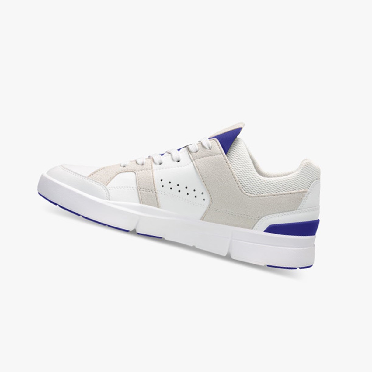 Tenis On Running THE ROGER Clubhouse Mujer White/Indigo | 8735961-TE