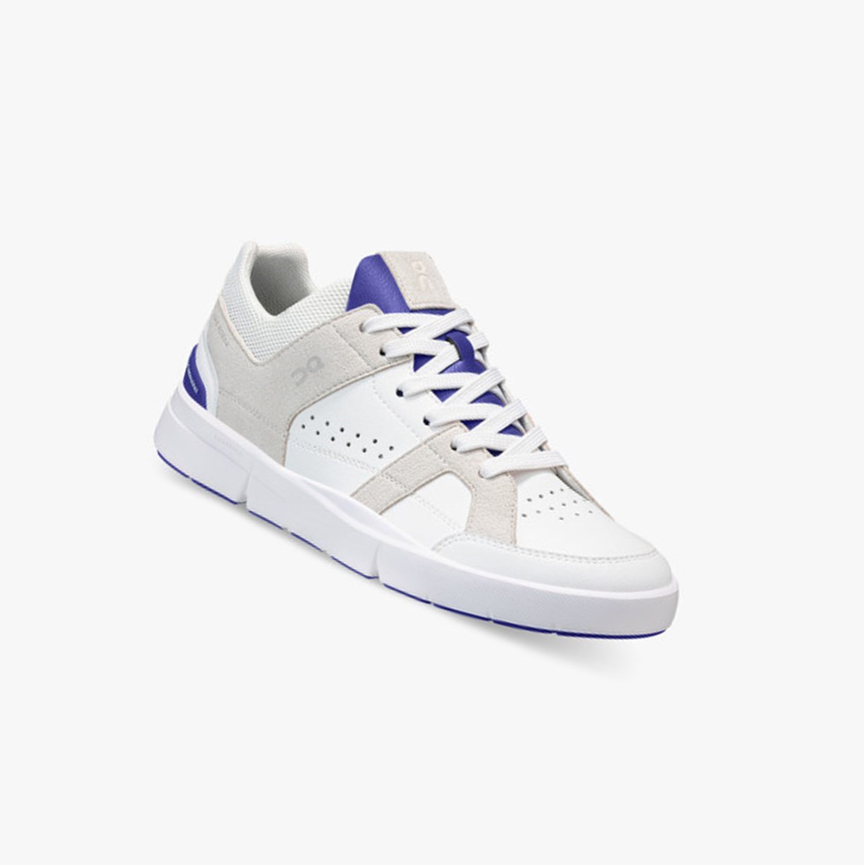 Tenis On Running THE ROGER Clubhouse Mujer White/Indigo | 8735961-TE