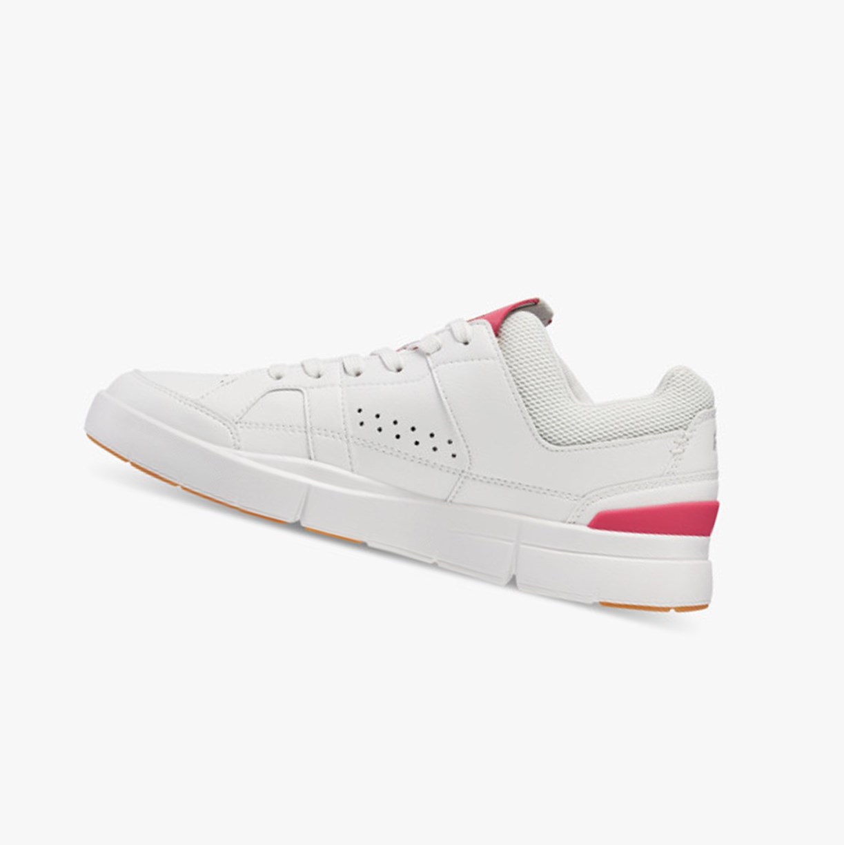 Tenis On Running THE ROGER Clubhouse Mujer White/Rosewood | 9358706-BO