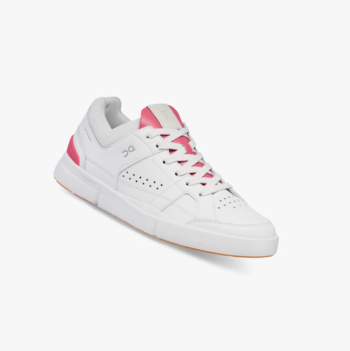 Tenis On Running THE ROGER Clubhouse Mujer White/Rosewood | 9358706-BO