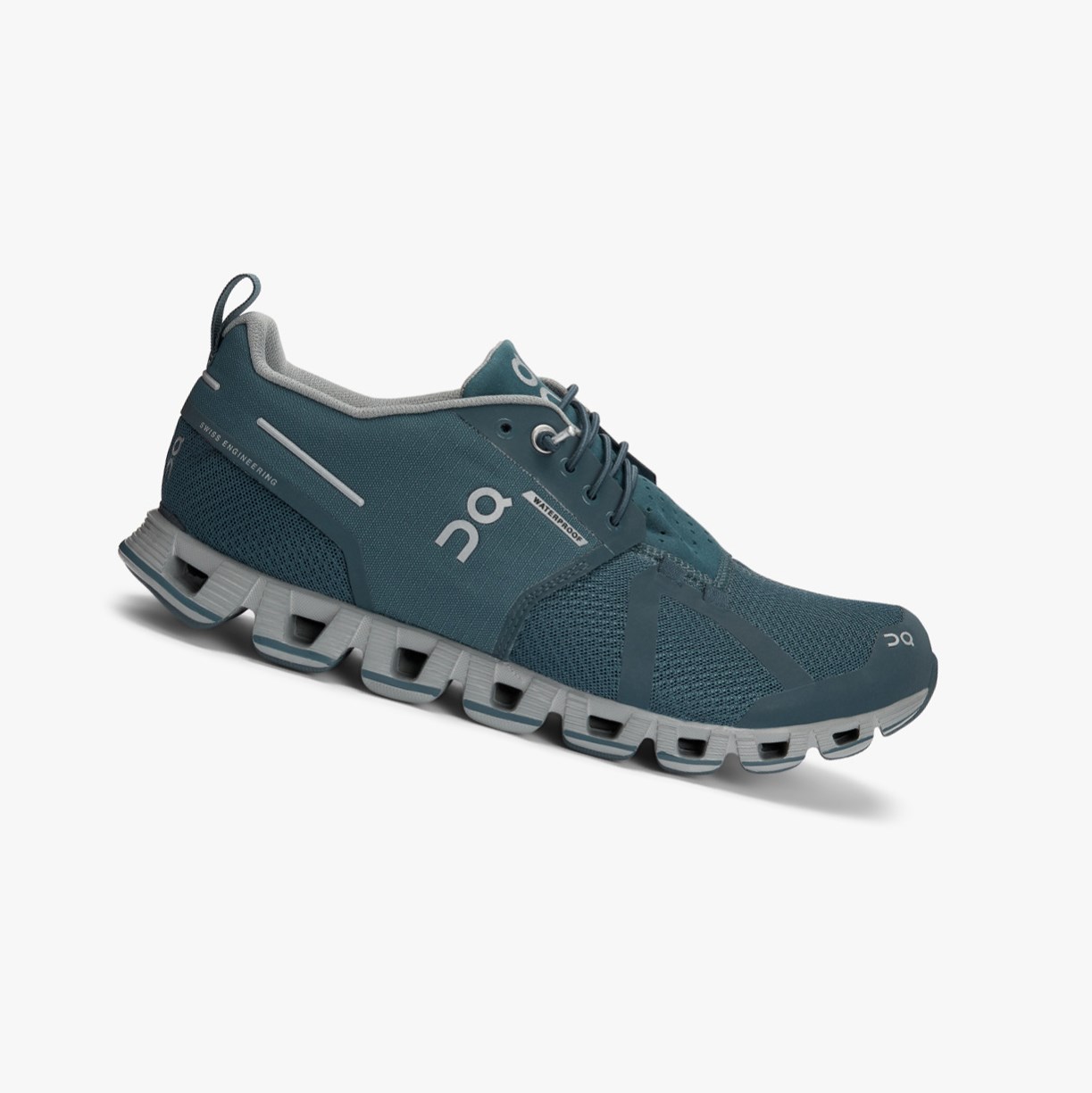 Tenis Para Correr En Carretera On Running Cloud Impermeables Mujer Azules | 3126954-IQ