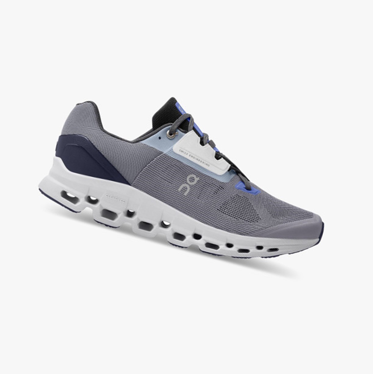 Tenis Para Correr En Carretera On Running Cloudstratus Hombre Fossil/Midnight | 6920815-QJ