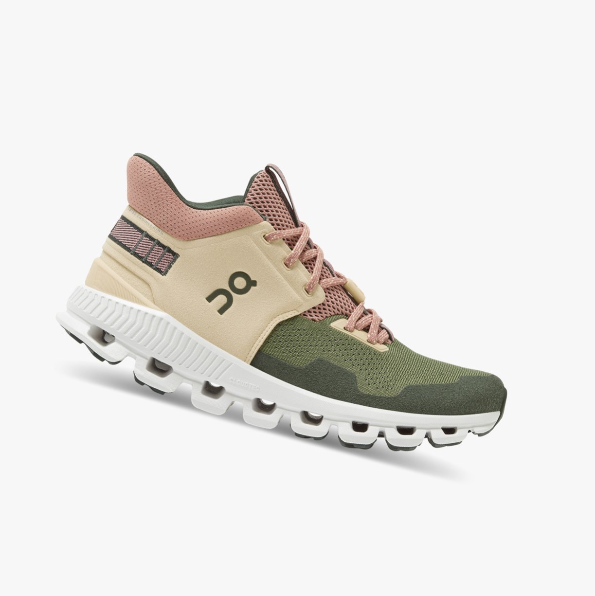 Tenis Para Correr En Carretera On Running Cloud Hi Edge Mujer Verdes | 7892354-IK