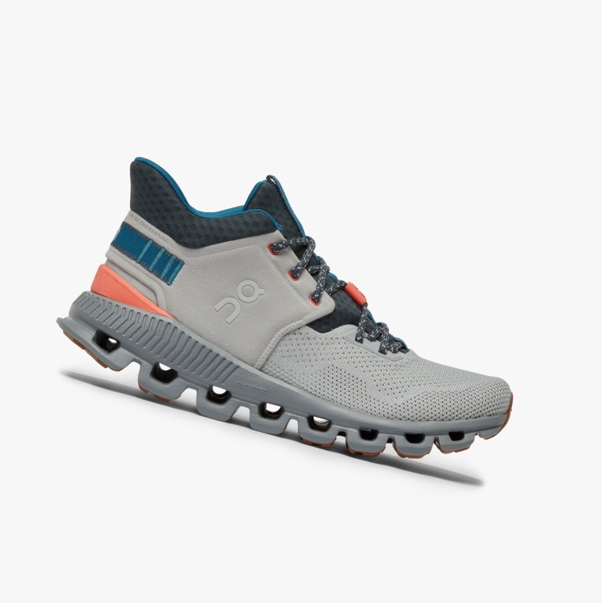Tenis Para Correr En Carretera On Running Cloud Hi Edge Mujer Grises | 8014236-OU