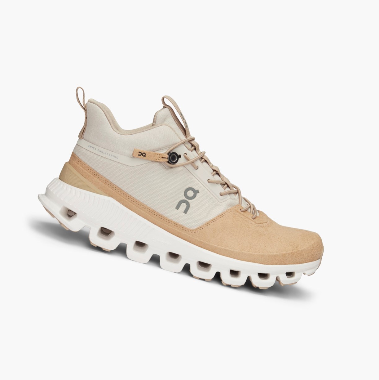 Tenis Para Correr En Carretera On Running Cloud Hi Mujer Beige | 9478352-KO