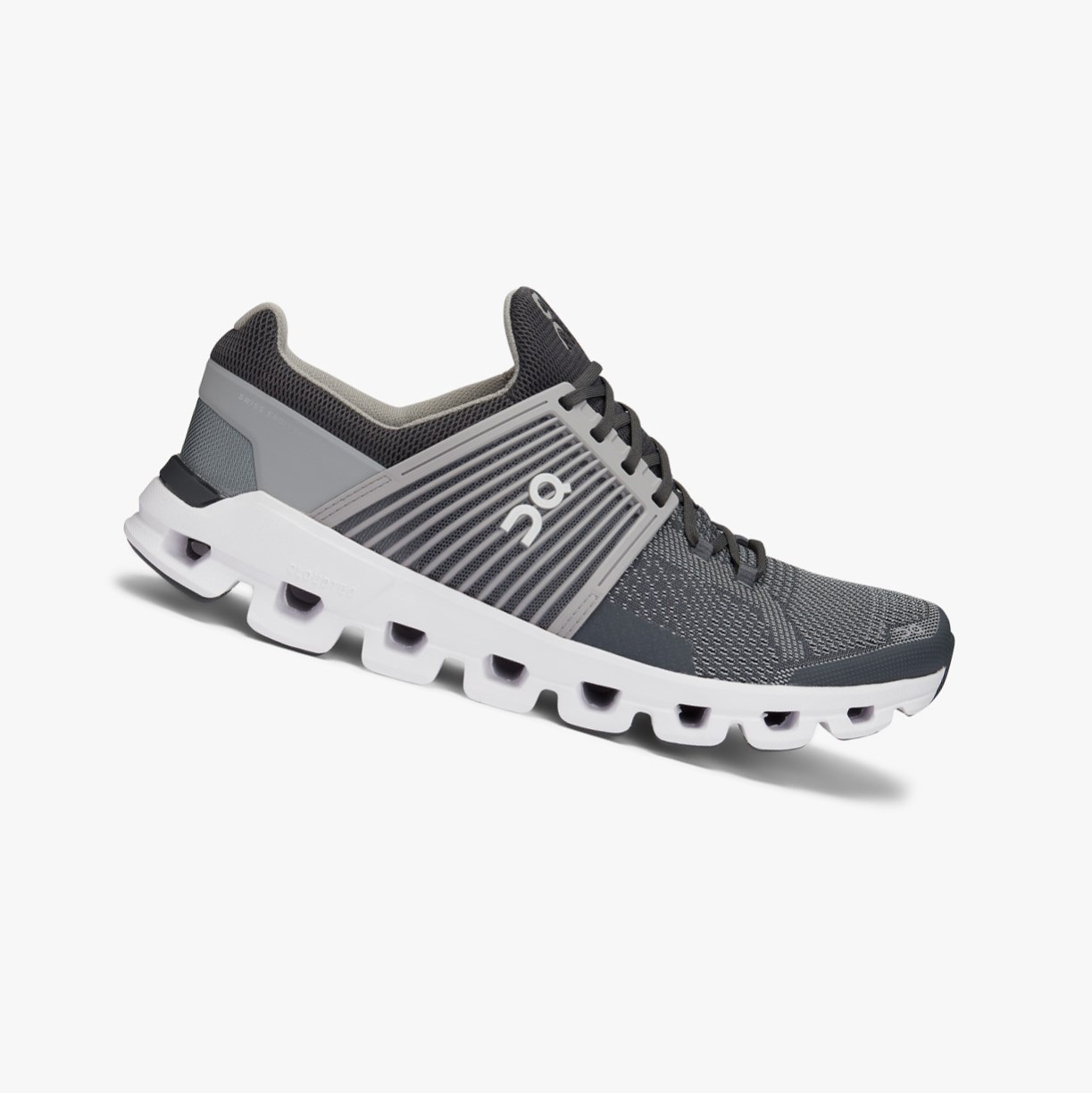 Tenis Para Correr En Carretera On Running Cloudswift Hombre Grises | 9723860-SN