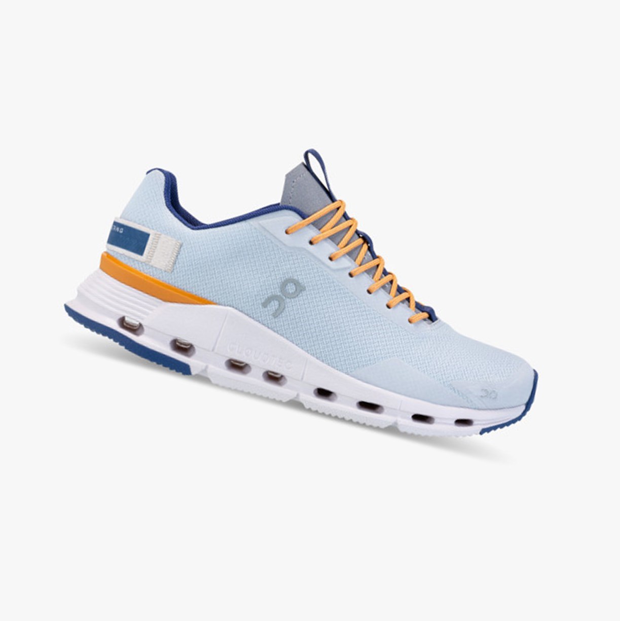Tenis Para Correr On Running Cloudnova Form Mujer Arctic/Alloy | 4756391-QK