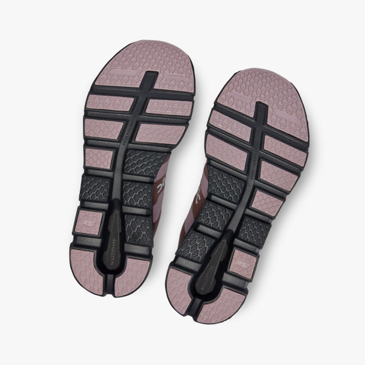 Tenis Para Correr On Running Cloudrunner Impermeables Mujer Black/Grape | 0162894-XT