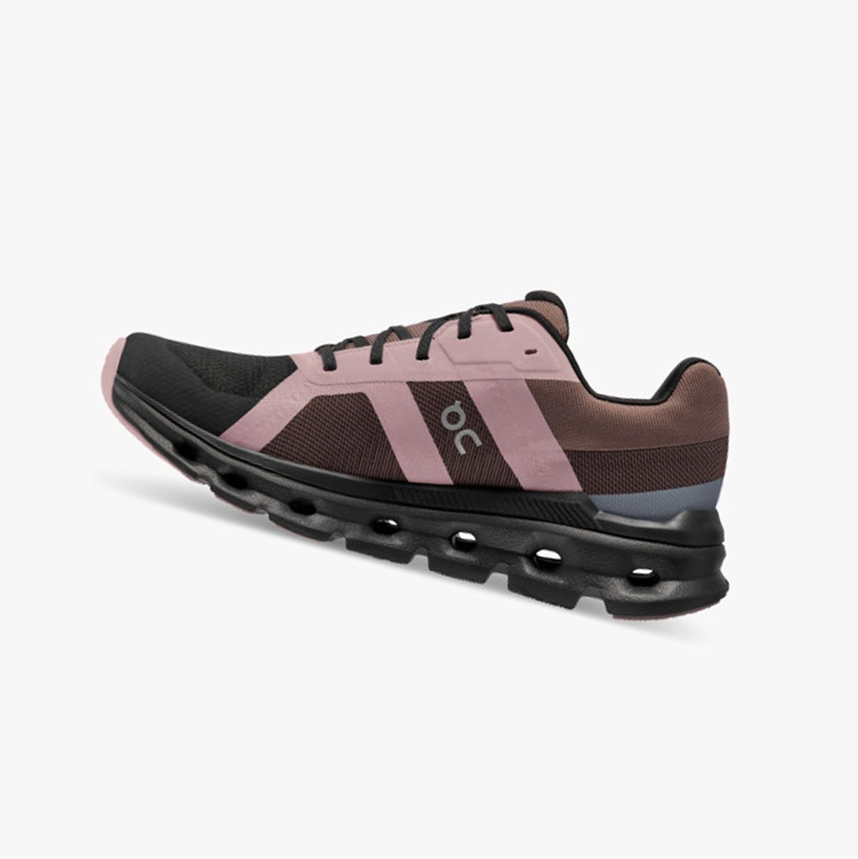 Tenis Para Correr On Running Cloudrunner Impermeables Mujer Black/Grape | 0162894-XT