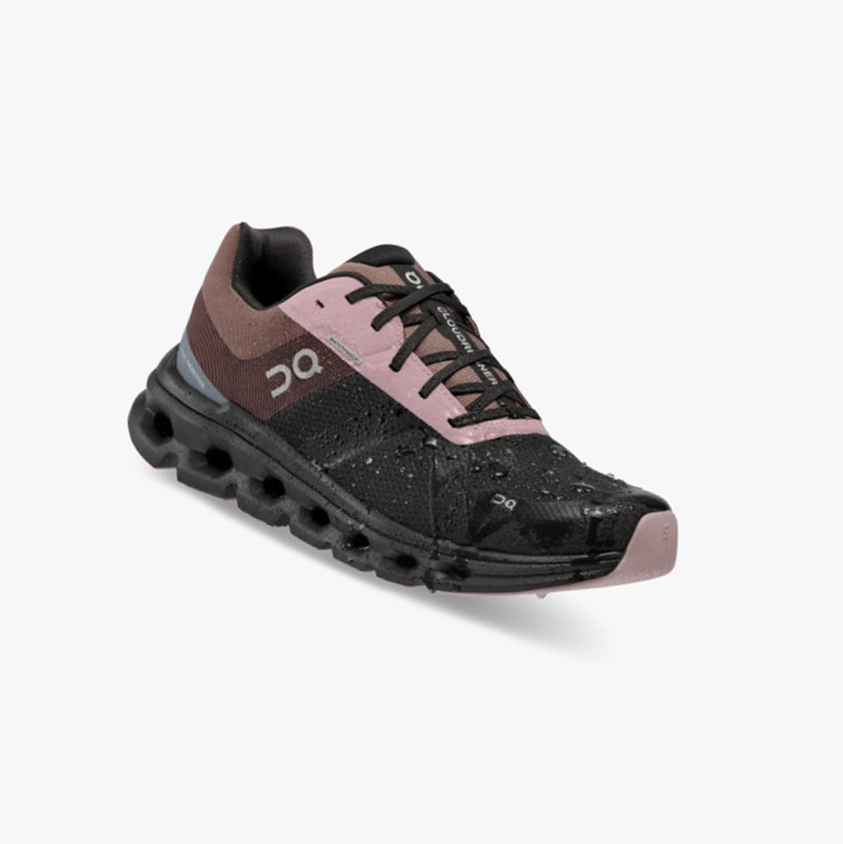 Tenis Para Correr On Running Cloudrunner Impermeables Mujer Black/Grape | 0162894-XT
