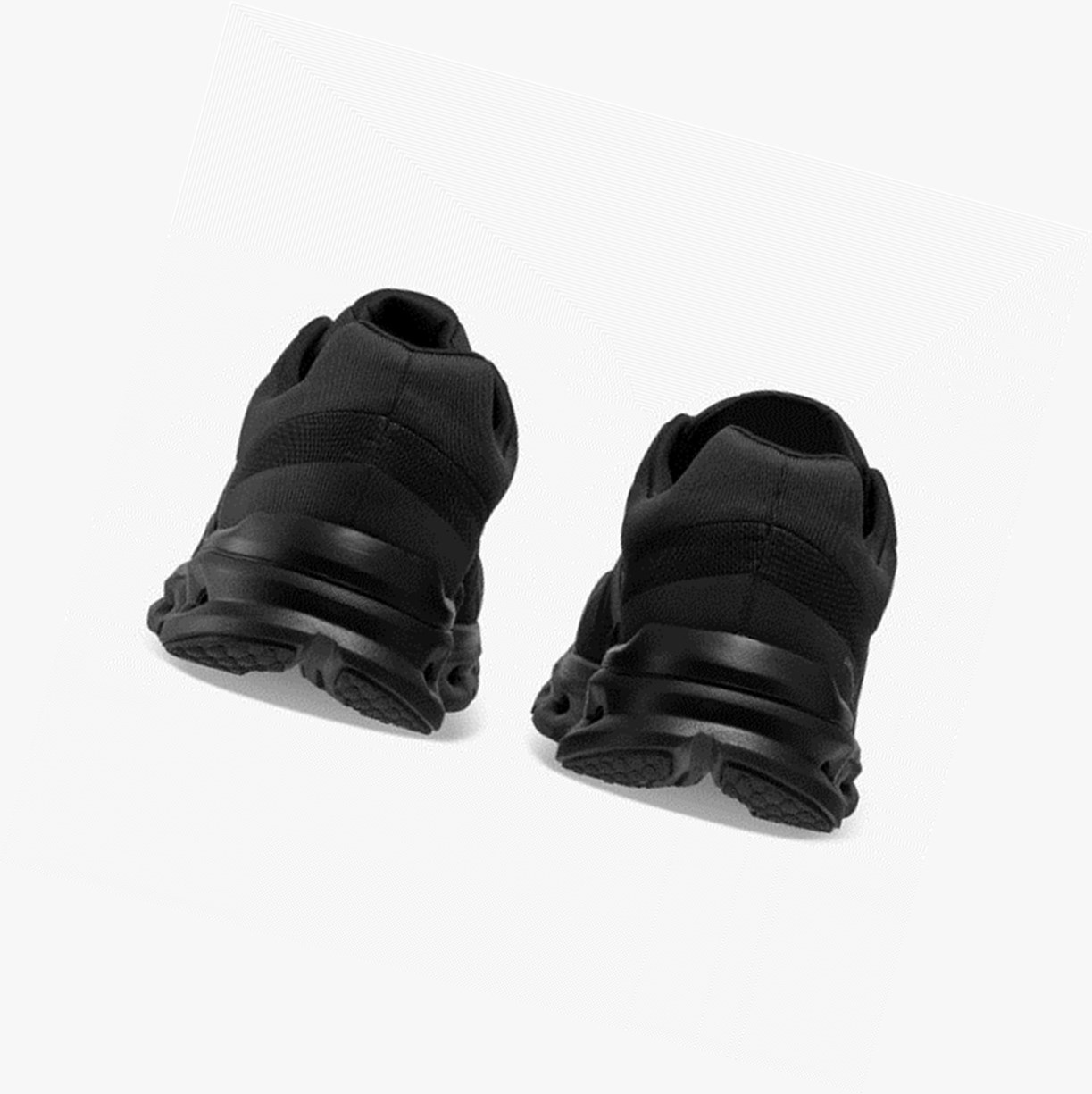 Tenis Para Correr On Running Cloudrunner Impermeables Hombre Negros | 1452370-EF