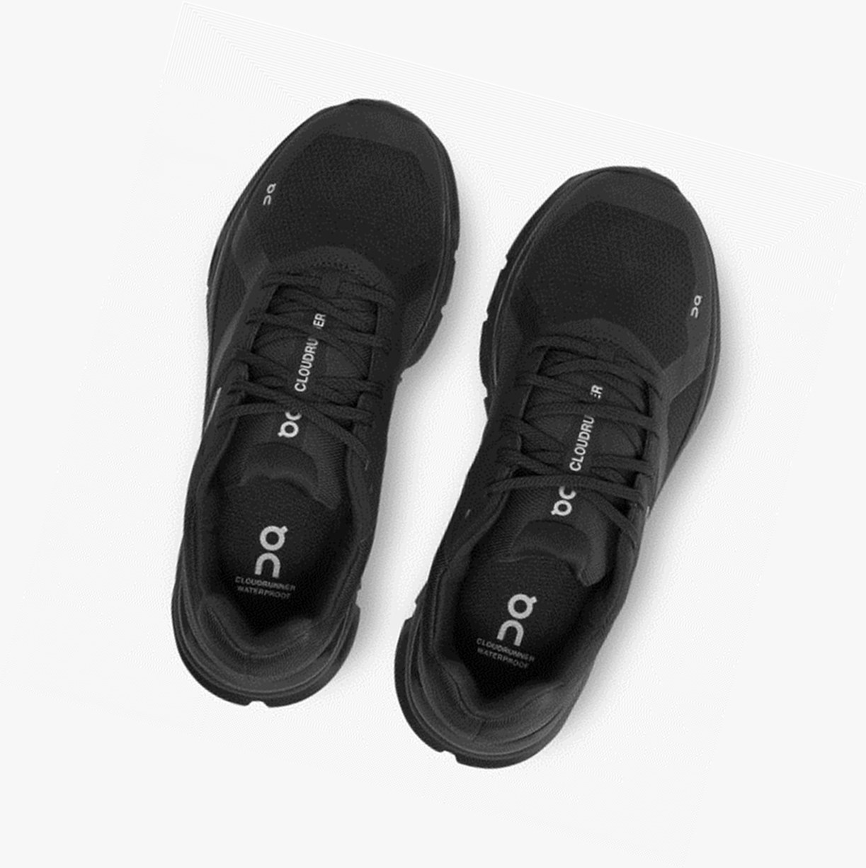 Tenis Para Correr On Running Cloudrunner Impermeables Mujer Negros | 3217049-UN