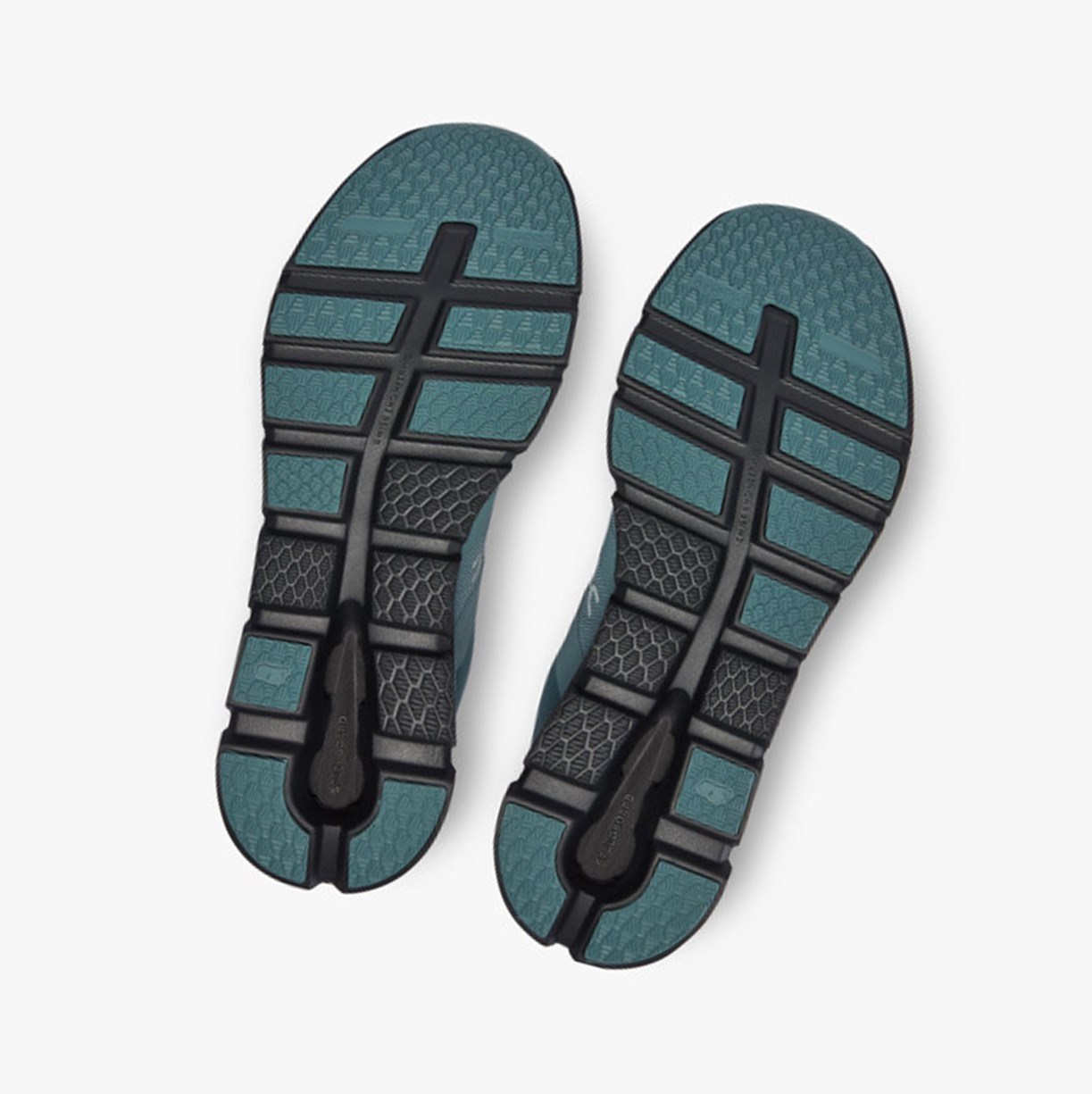 Tenis Para Correr On Running Cloudrunner Impermeables Hombre Black/Tide | 3705298-PT