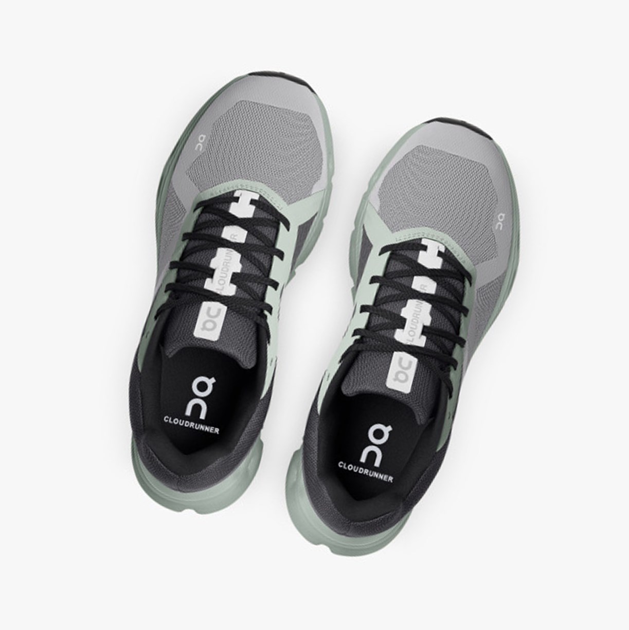 Tenis Para Correr On Running Cloudrunner Hombre Alloy/Moss | 5981427-VI