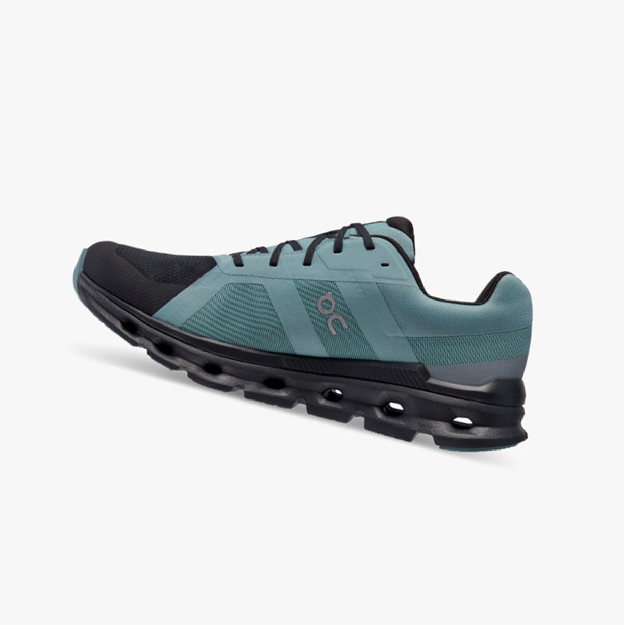 Tenis Para Correr On Running Cloudrunner Impermeables Hombre Black/Tide | 8275093-YO