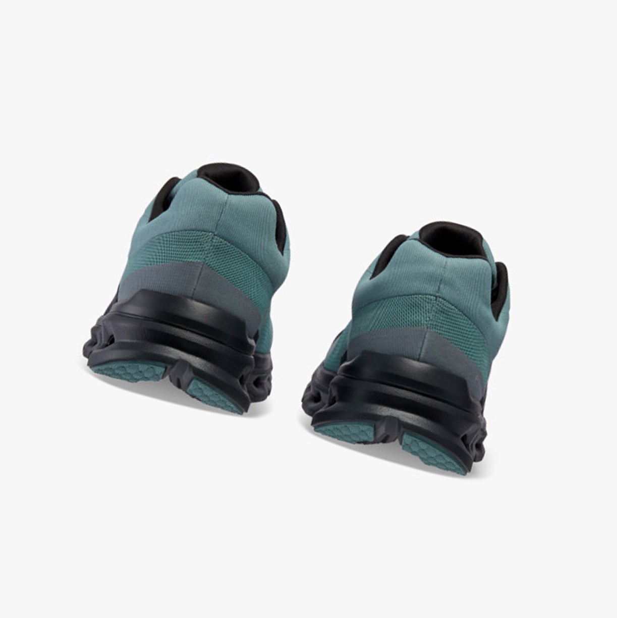 Tenis Para Correr On Running Cloudrunner Impermeables Hombre Black/Tide | 8275093-YO