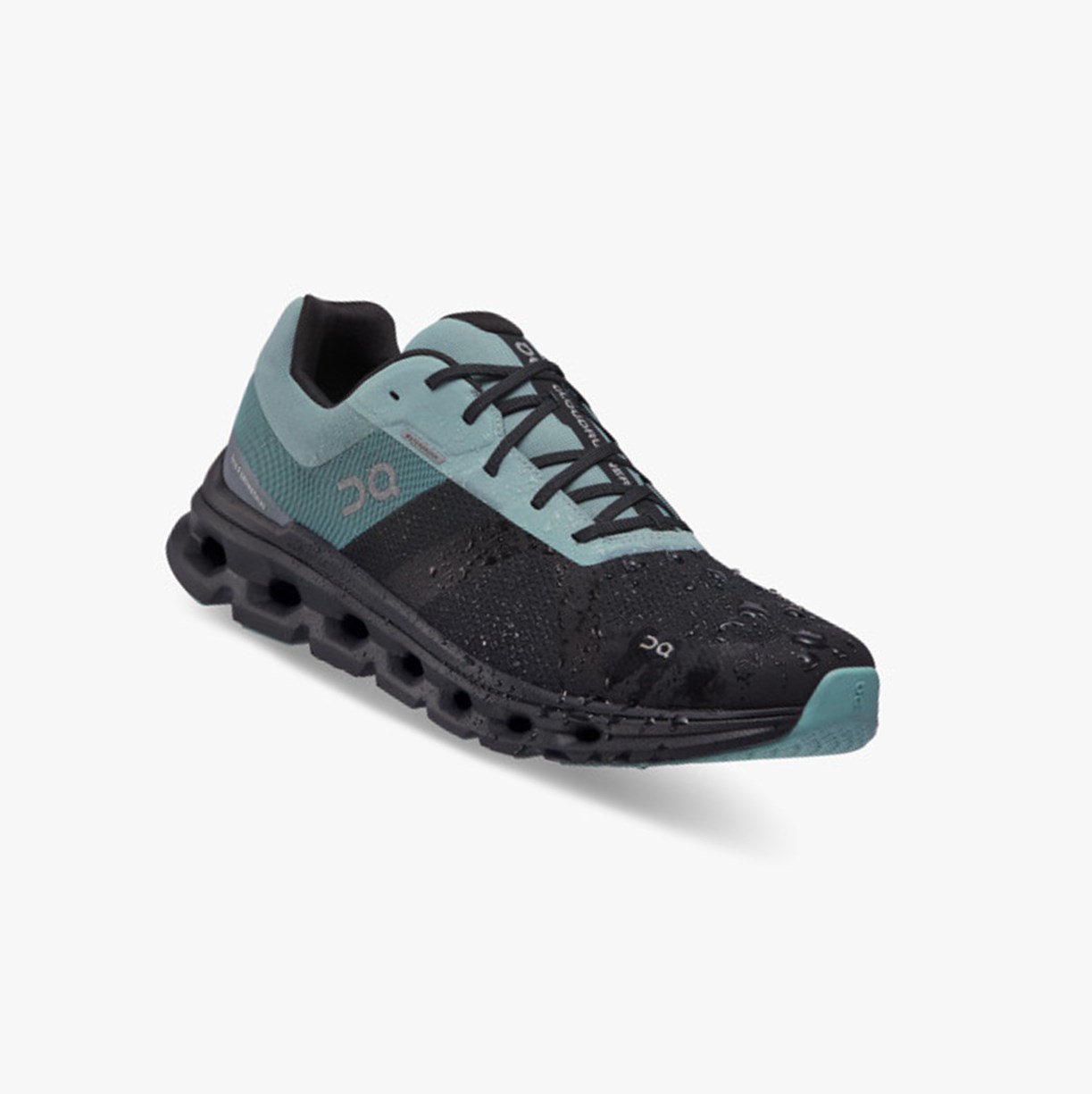 Tenis Para Correr On Running Cloudrunner Impermeables Hombre Black/Tide | 8275093-YO