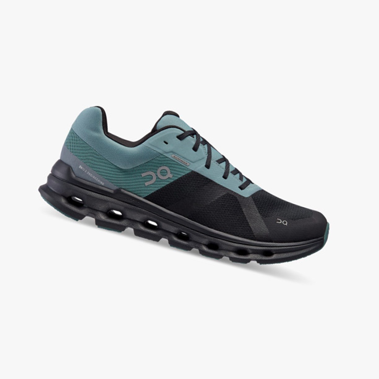 Tenis Para Correr On Running Cloudrunner Impermeables Hombre Black/Tide | 8275093-YO
