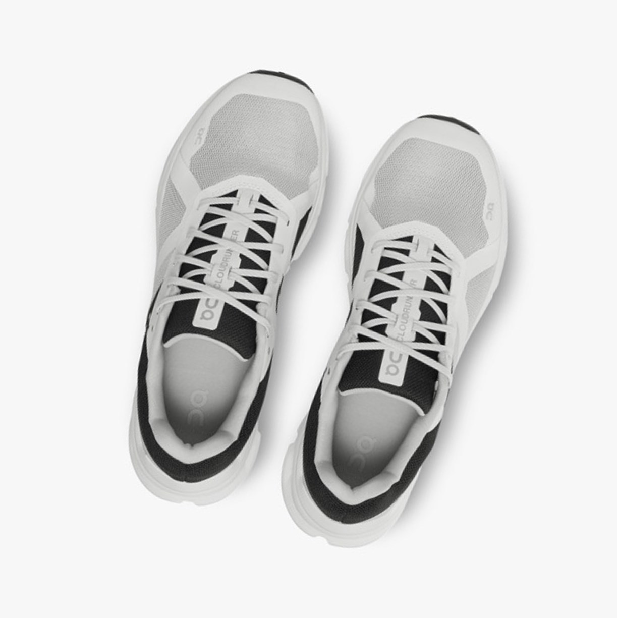 Tenis Para Correr On Running Cloudrunner Hombre Glacier/Black | 9241783-FK