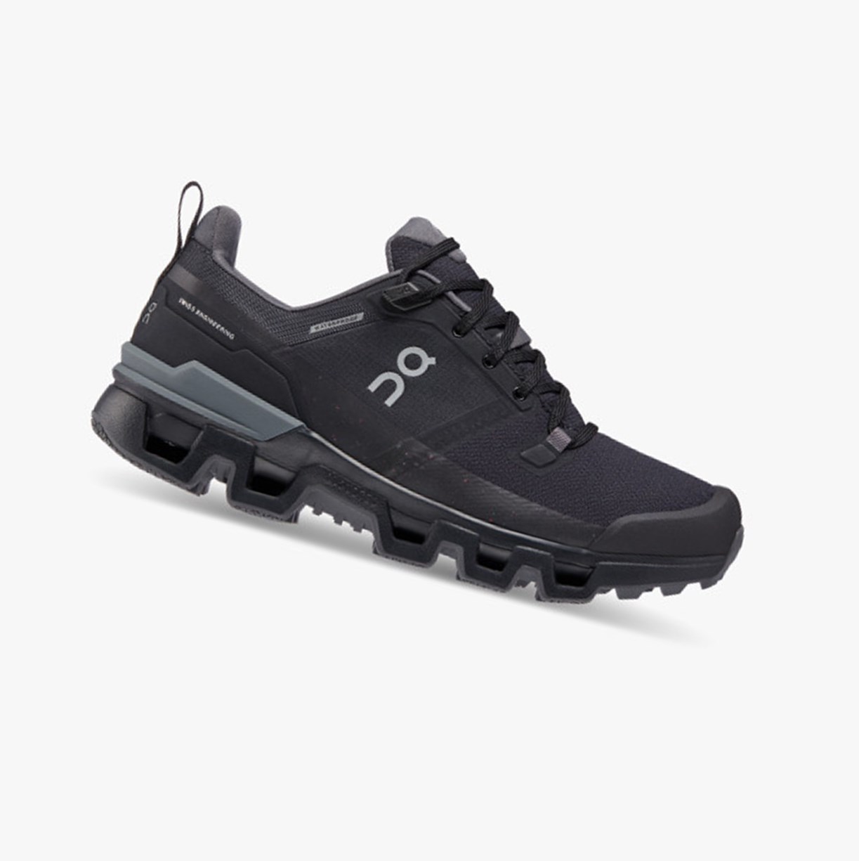 Tenis Para Correr On Running Cloudwander Impermeables Mujer Black/Eclipse | 1728435-KM