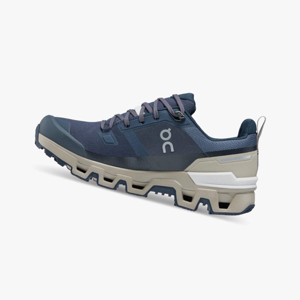 Tenis Para Correr On Running Cloudwander Impermeables Mujer Navy/Desert | 2837596-BT