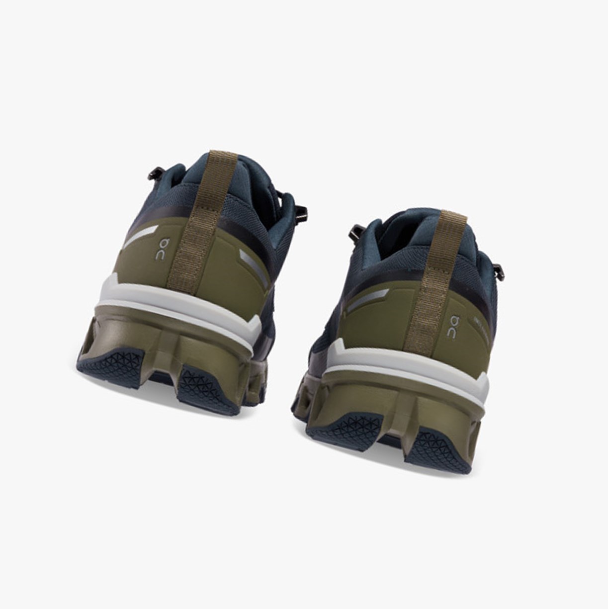 Tenis Para Correr On Running Cloudwander Impermeables Hombre Midnight/Olive | 9603784-JP