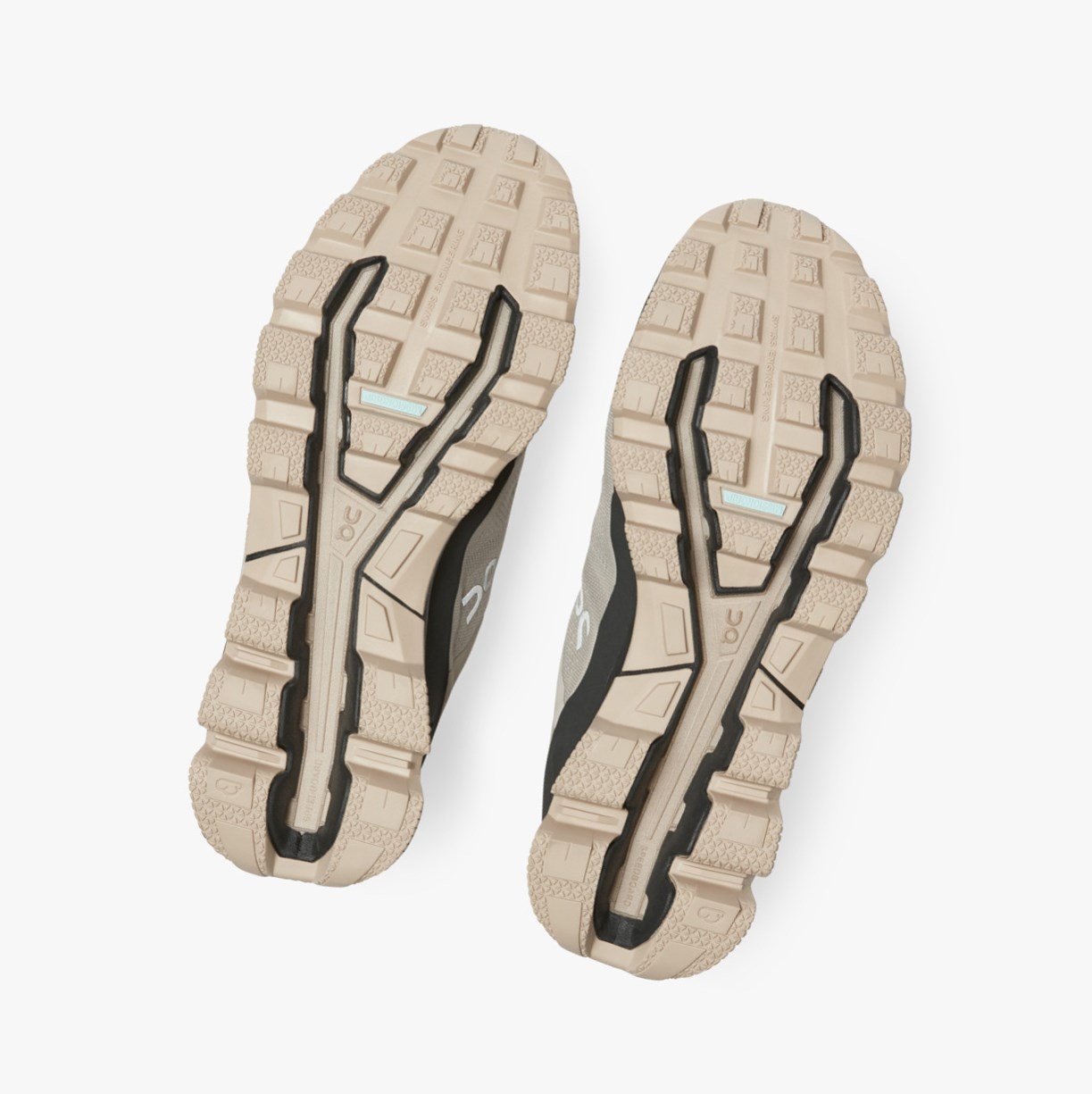 Tenis Para Trail Running On Running Cloudventure Hombre Beige | 0153947-TX