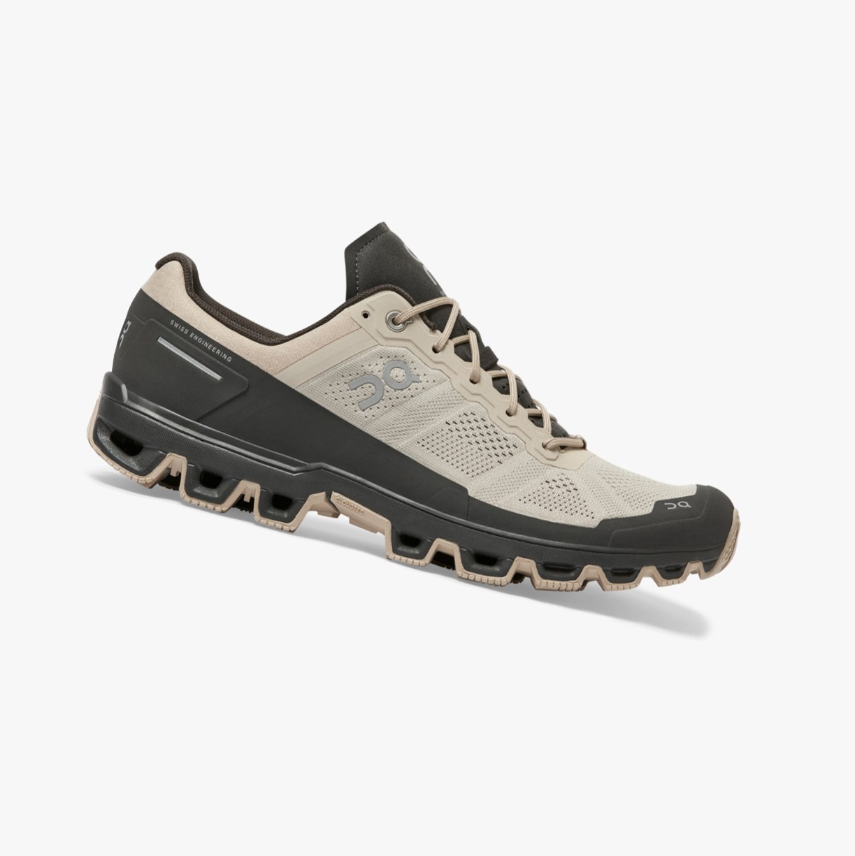 Tenis Para Trail Running On Running Cloudventure Hombre Beige | 0153947-TX