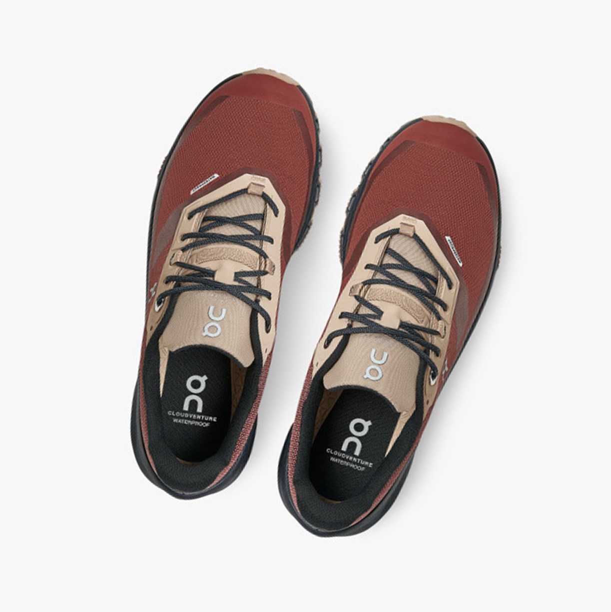 Tenis Para Trail Running On Running Cloudventure Impermeables Mujer Ruby/Magnet | 0435129-FH