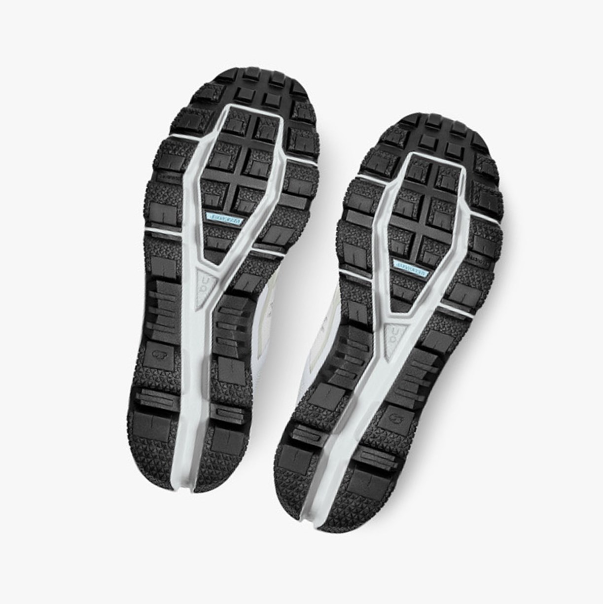 Tenis Para Trail Running On Running Cloudventure Impermeables Hombre Glacier/Black | 0642195-YV