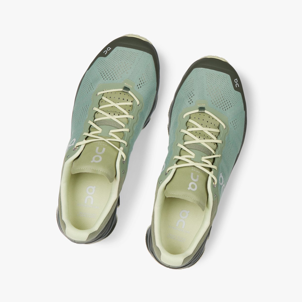 Tenis Para Trail Running On Running Cloudventure Hombre Verdes | 0961358-CF