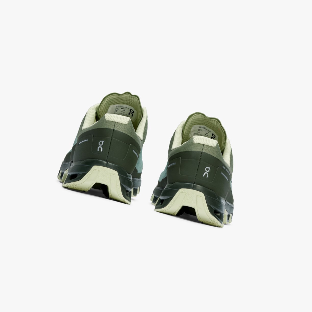 Tenis Para Trail Running On Running Cloudventure Hombre Verdes | 0961358-CF