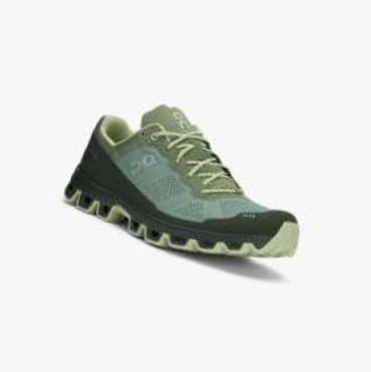 Tenis Para Trail Running On Running Cloudventure Hombre Verdes | 0961358-CF