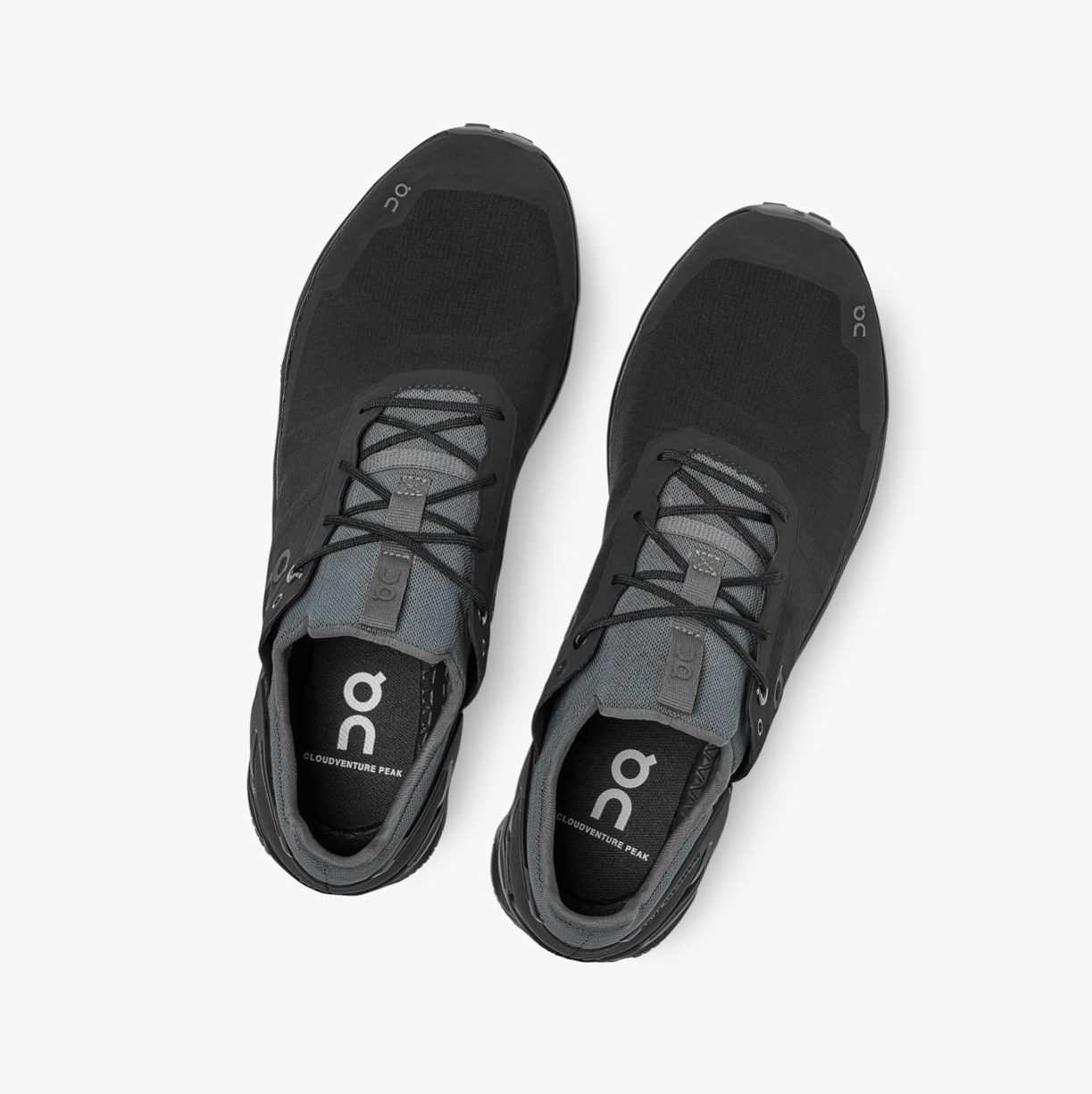 Tenis Para Trail Running On Running Cloudventure Peak Hombre Negros | 1039587-UY