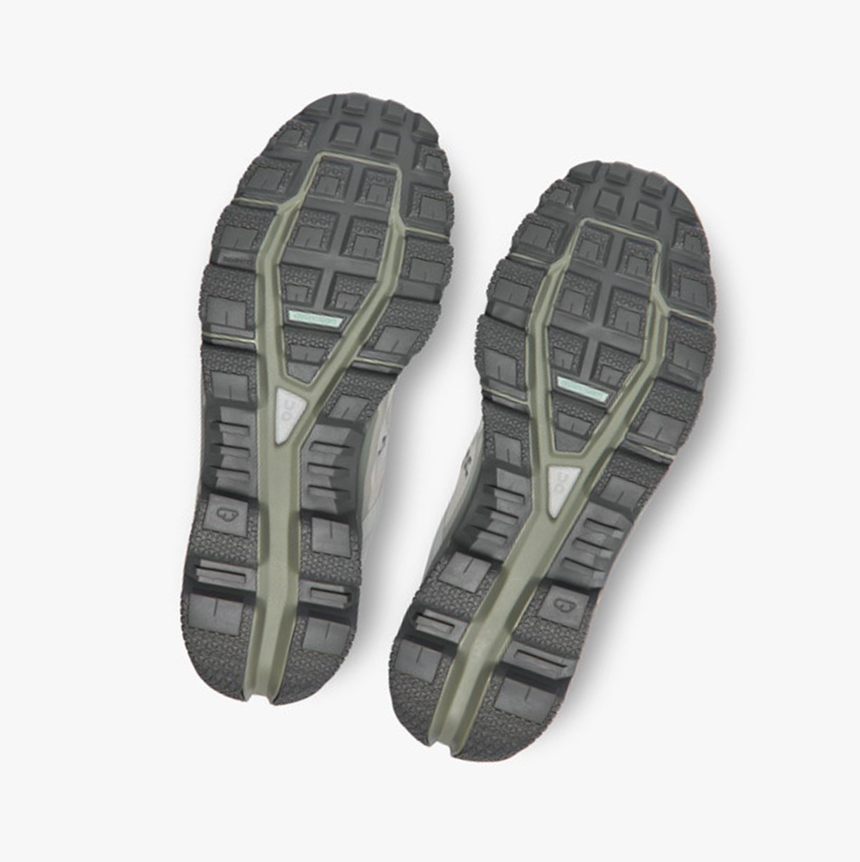 Tenis Para Trail Running On Running Cloudventure Impermeables Hombre Ice/Kelp | 1568327-UB