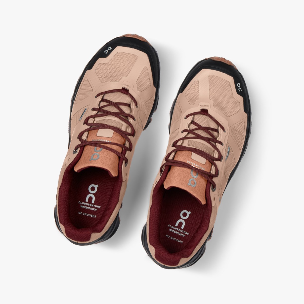 Tenis Para Trail Running On Running Cloudventure Impermeables Mujer Marrom | 1647259-IM