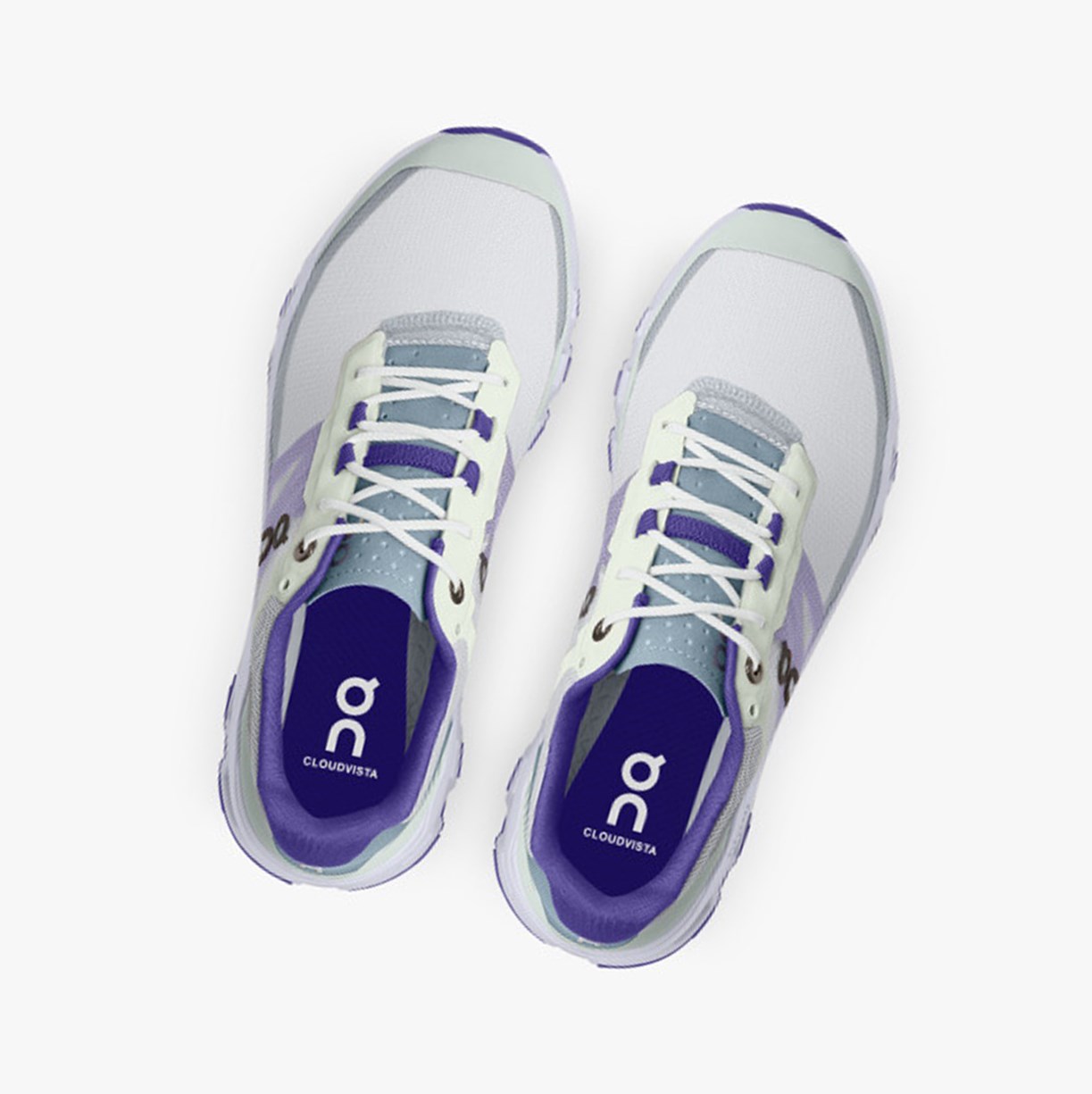 Tenis Para Trail Running On Running Cloudvista Hombre Frost/Mineral | 1705938-OK
