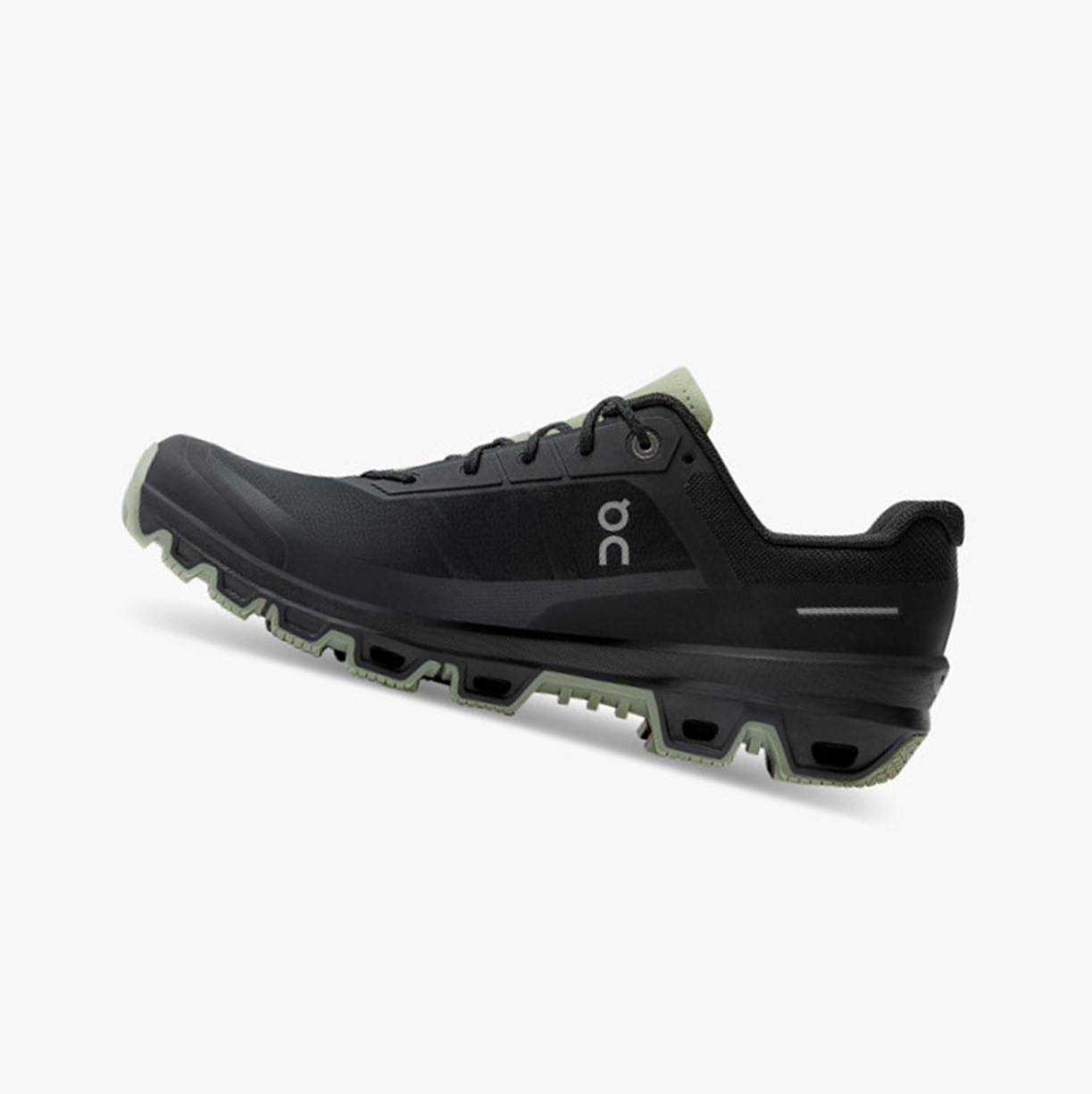 Tenis Para Trail Running On Running Cloudventure Hombre Black/Reseda | 1986032-BQ