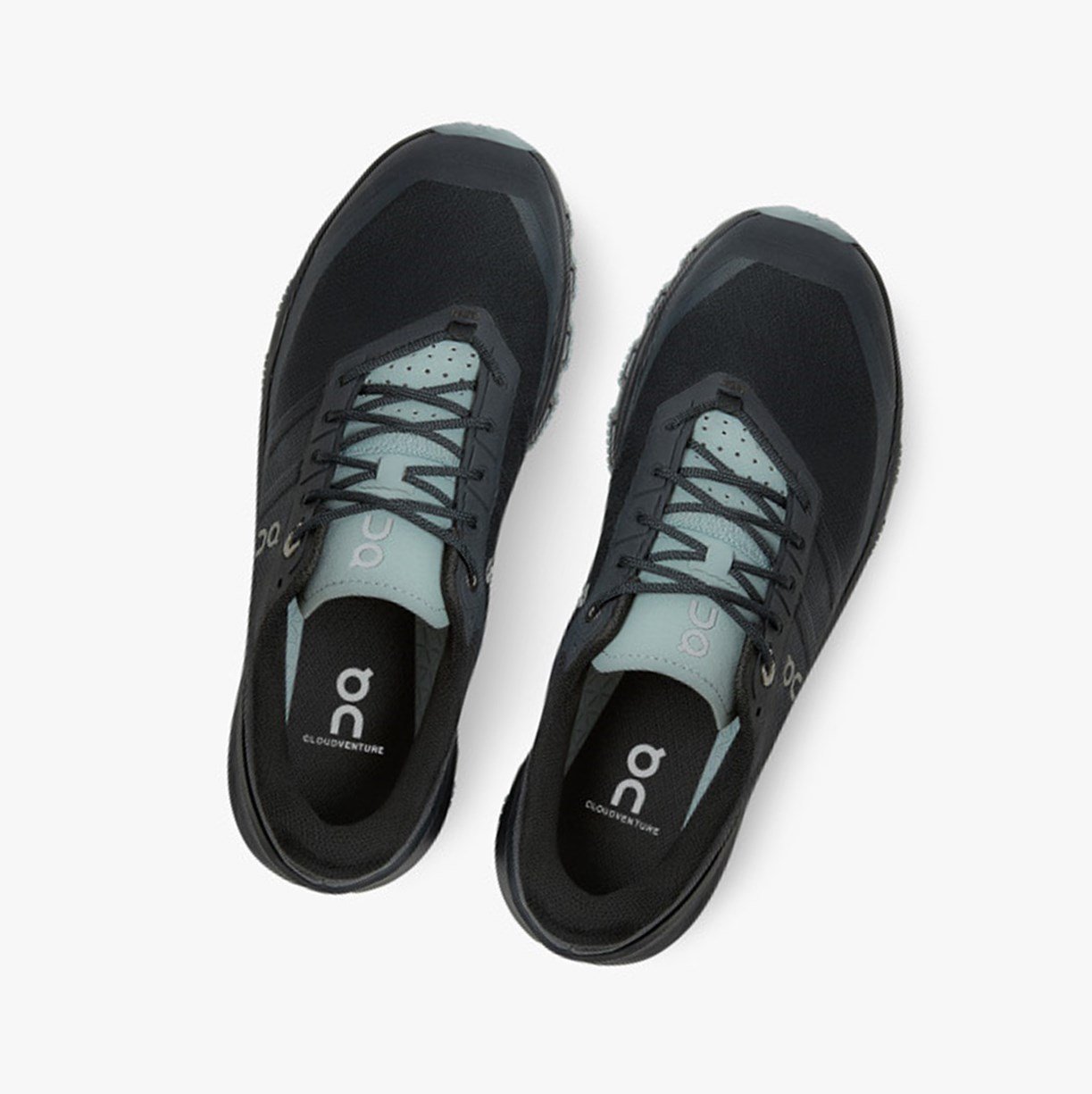 Tenis Para Trail Running On Running Cloudventure Mujer Black/Cobble | 2105793-CT