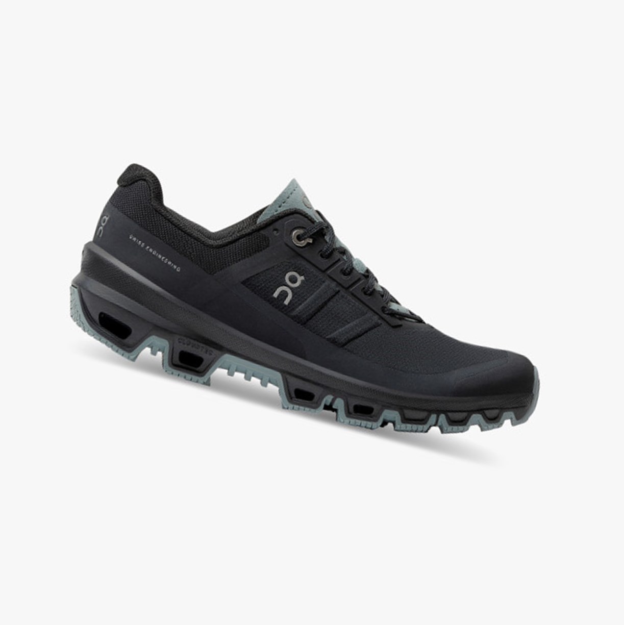 Tenis Para Trail Running On Running Cloudventure Mujer Black/Cobble | 2105793-CT