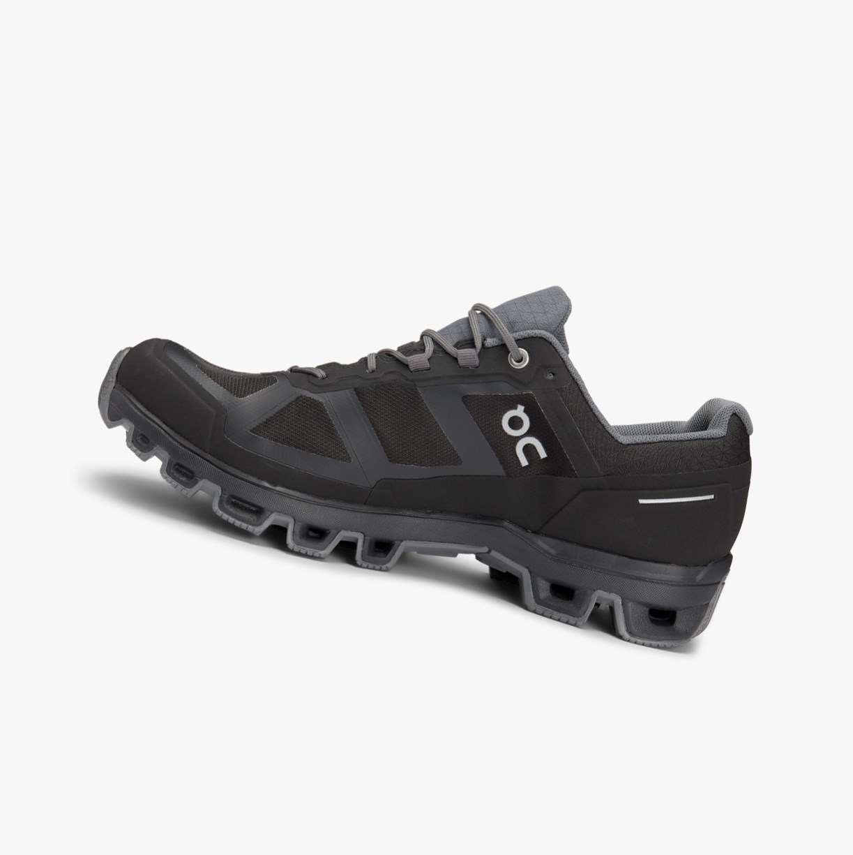 Tenis Para Trail Running On Running Cloudventure Impermeables Hombre Negros | 2371684-PH