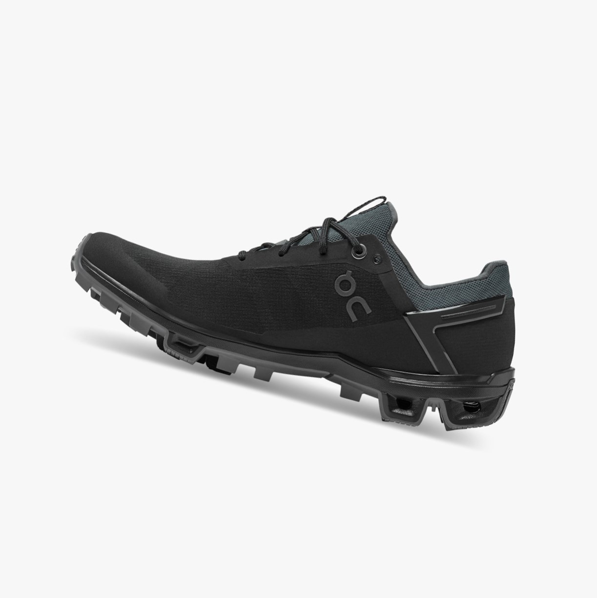 Tenis Para Trail Running On Running Cloudventure Peak Mujer Negros | 3097685-QX