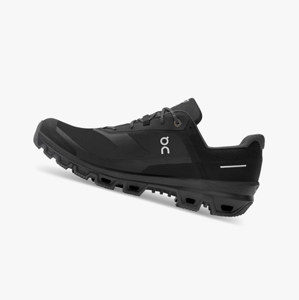 Tenis Para Trail Running On Running Cloudventure Impermeables Hombre Negros | 3197468-XU